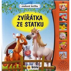 Kniha SUN - Zvuk. kniha Zvířátka na statku ****