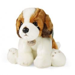 Plyšový pes bernardýn sedící 26 cm  ****