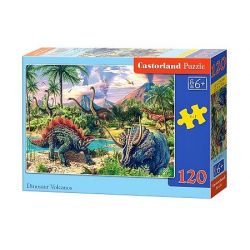 puzzle 120d.Castor - Dinosauří vulkán
