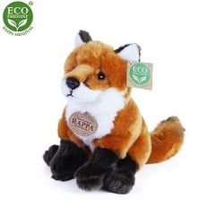 Plyšová liška sedící 21 cm  *****