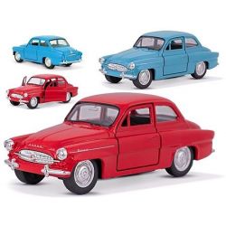 Welly Škoda Octavia 12cm kov zpětný chod 2barvy