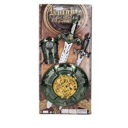 Rytířský set s mečem 50 cm 4 ks