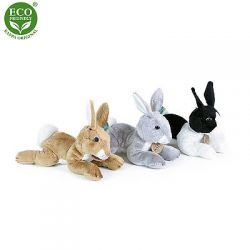 plyšový králík ležící 3 druhy