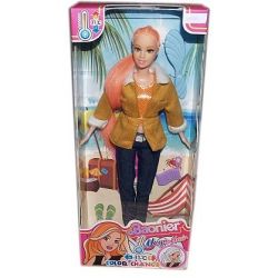 Panenka módní 29cm s vlasy měnící barvu a doplňky