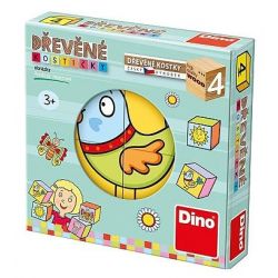 Kostičky pro nejmenši 4 ks ****