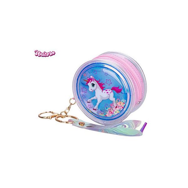 Unicorn mini kabelka holografická 8