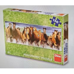 PUZZLE - KONĚ VE VODĚ 150 panoramic