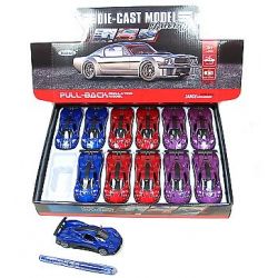 Autíčko kovové T2004A8   ****