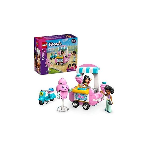 LEGO® Friends 42643 Stánek s cukrovou vatou a skútr  *****