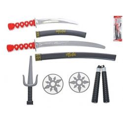 Sada ninja bojovník na kartě