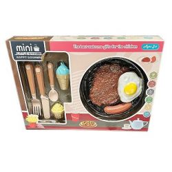 Sada jídelní s talířem 9ks