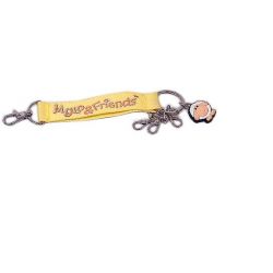 Strip s karabinkou-žlutý