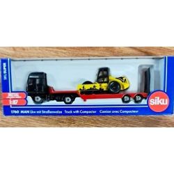 SIKU Super - dlouhý tahač s válcem  ****