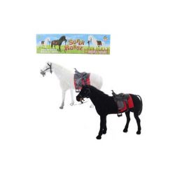 Kůň se sedlem 2 barvy