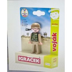 Igráček Voják - figurka s příslušenstvím    ****