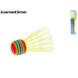 Gametime košíčky na badminton žluté 6ks v tubě