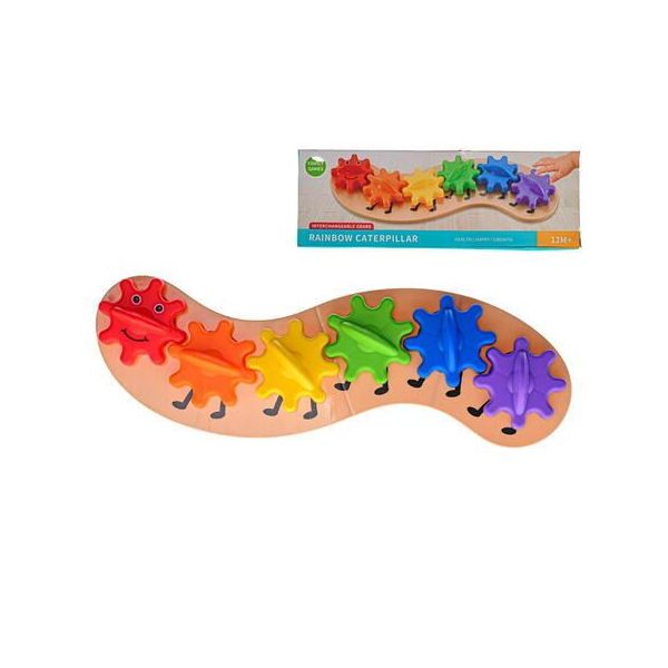 Housenka duhová 34cm 12m+ v krabičce