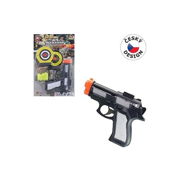 Pistole na kuličky se dvěma terči