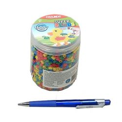 Paulinda Super Beads 5x6mm 4barvy 1600 ks s doplňky