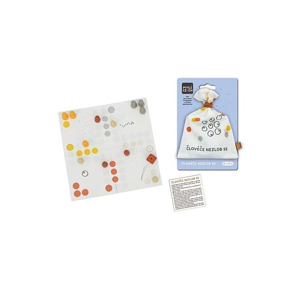 Pytlíczech Člověče nezlob se - společenská hra do kapsy  ****
