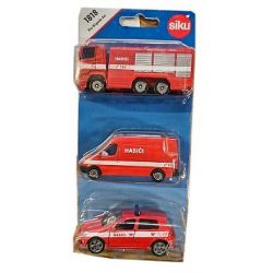 SIKU česká verze - set hasiči