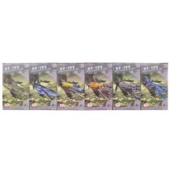 Stavebnice 4D 6 druhů letadlo