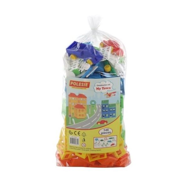 Stavebnice Postav si město 146 dílů  / +3  ****