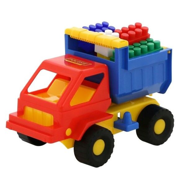 Sada na písek č. 15: Auto Kazimír: 12 ks kostek Stavit /+1  ****