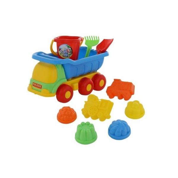 Sada na písek č. 128: Auto Universal: Kbelíček střední /+1  ****