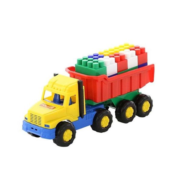 Sada na písek č. 70: Auto Favorit: 17 ks kostek Stavit /+1  ****