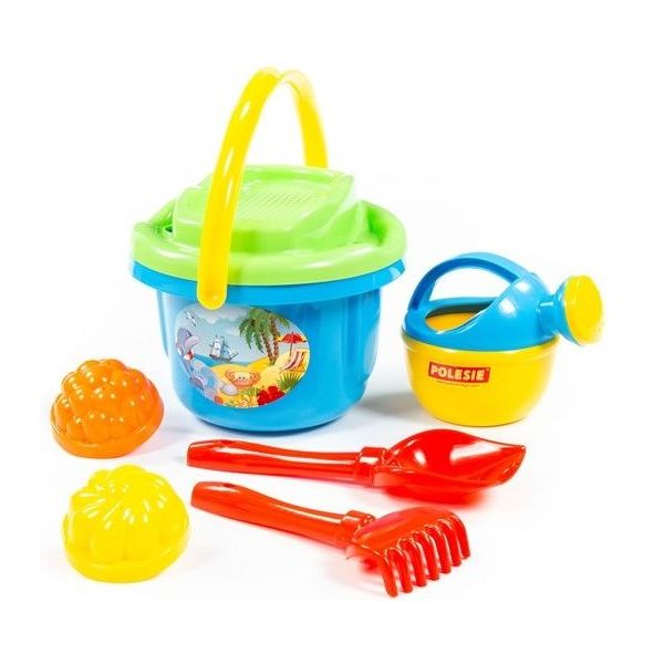 Sada na písek č. 197: Kbelíček velký: Sítko velké: Lop /+1  ****