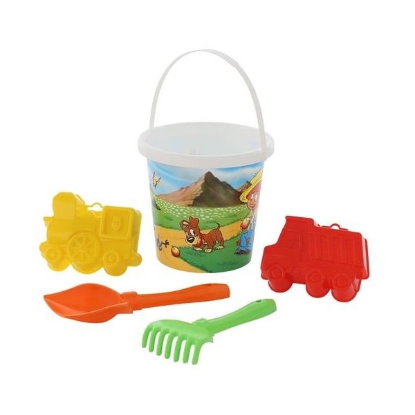 Sada na písek č. 119: Kbelíček velký IML: Lopatka č. 5 /+1  ****