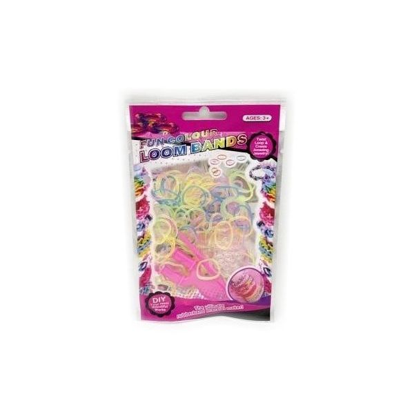Sada na výrobu náramků Loom Band 150 ks
