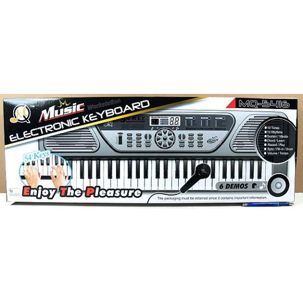 klávesy elektronické 54 kláves II  - 2022    *****