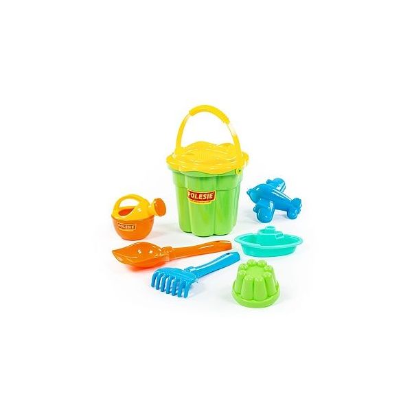 Sada na písek č. 326: Kbelíček - tvar květ č.3