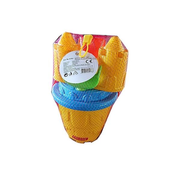 Sada na písek č. 525: Kbelíček velký tvar hrad