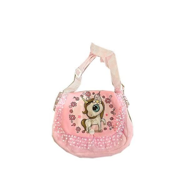 Kabelka přes rameno Jednorožec plyš