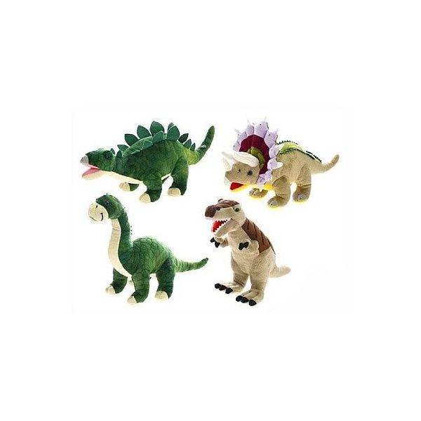 Dinoworld dinosaurus plyšový 37cm 4druhy 0m+
