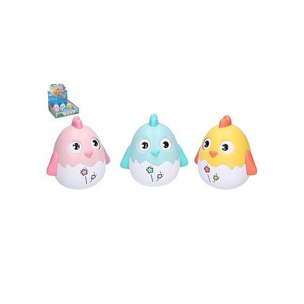 Roly poly kuře s rolničkami 12 cm