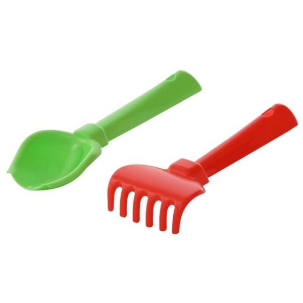 Sada na písek č. 19: Lopatka č.2: Hrabičky č.2  /+1  ****