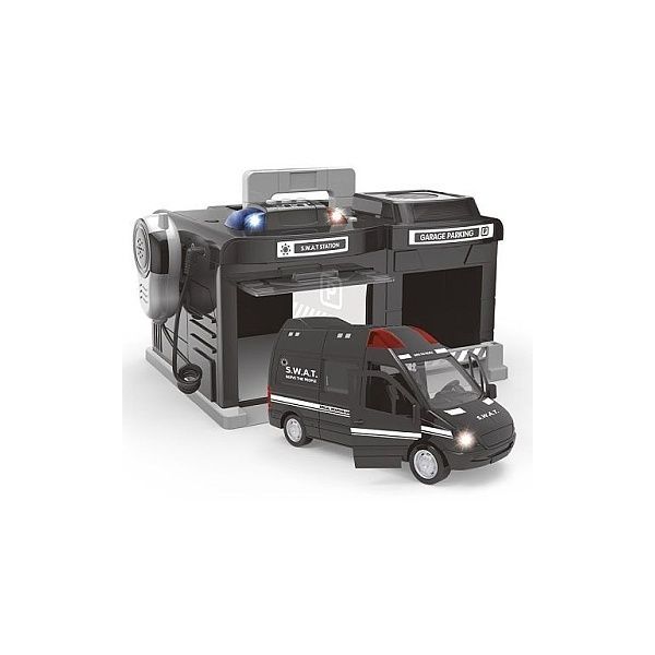 Kufrik garáž S.W.A.T. 1:32  ****