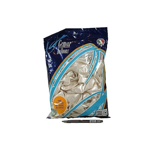 balonky metalic perleťový   28 cm /100/