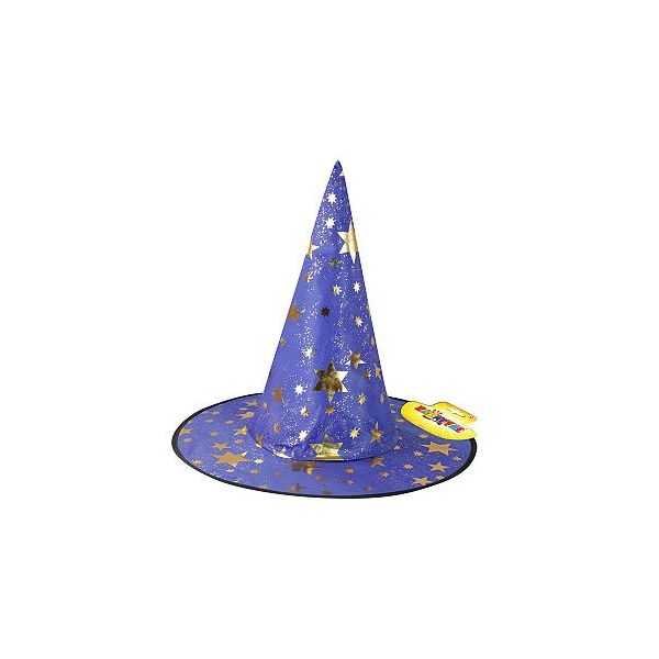 Klobouk čarodějnický  modrý dětský