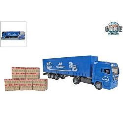 Kids Globe Traffic kamion MAN 30cm kov volný chod