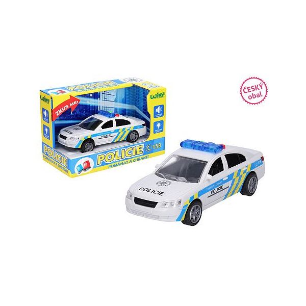 Auto policejní s efekty 15