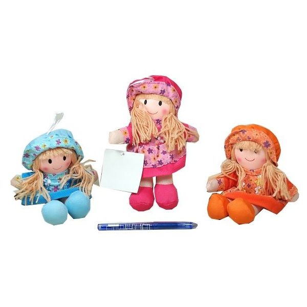 Panenka hadrová 20 cm 3 druhy