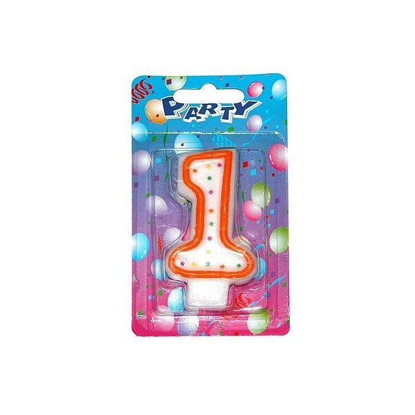 Párty svíčka číslo 1