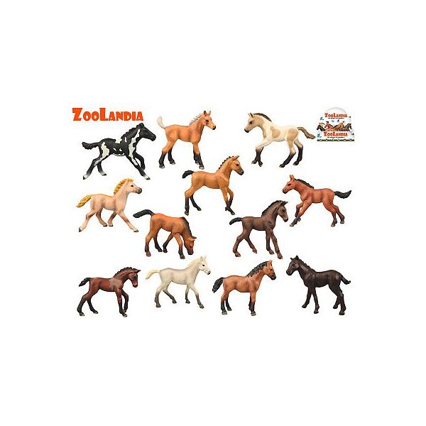 Zoolandia hříbě 10cm 12druhů v sáčku  /24/