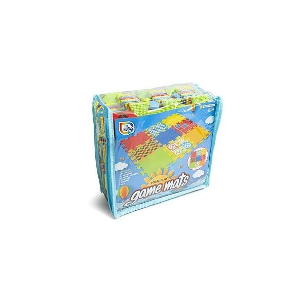 Puzzle podložka pěnová s designem společenských her