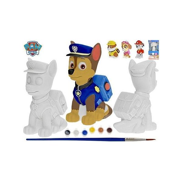 Paw Patrol - malování na figurku 4druhy